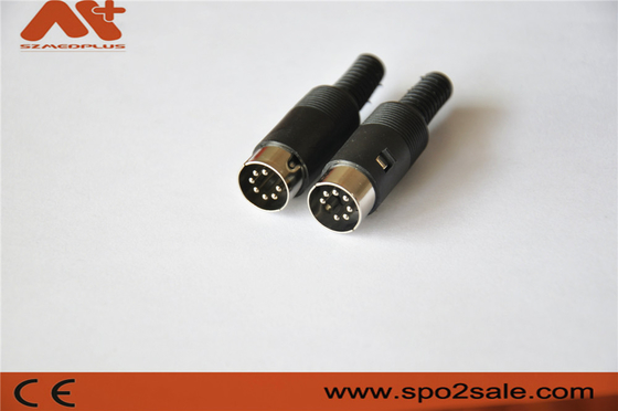 Conector DIN compatible para el monitor de pacientes de Schiller,Datascope