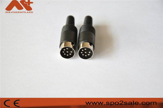 Conector DIN compatible para el monitor de pacientes de Schiller,Datascope