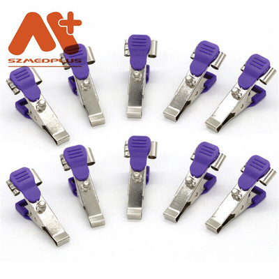 Adaptadores reutilizables del clip de cocodrilo de ECG 9101-20-58104 clips del cocodrilo de Ecg