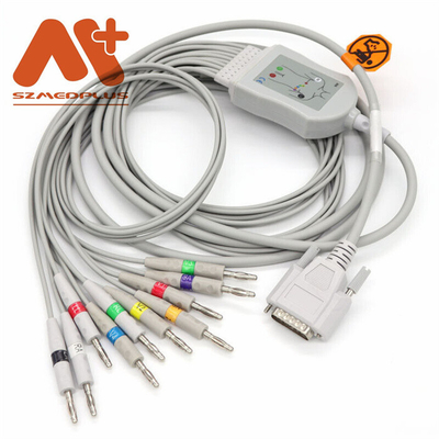 Cable de ECG de plomo para la máquina de ECG BLT-1203 BLT E12A BLT E12 E70 E80