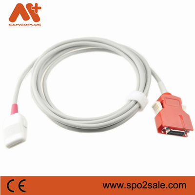 2.4M 20Pin Spo2 Cable de adaptador rojo PC-04 (2058) PC-08 (2059) PC-12 (2060)