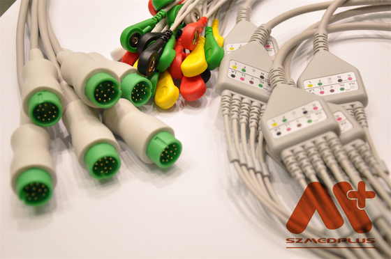 5 Cable de ECG de plomo para el paciente BT760 Monitor compatible