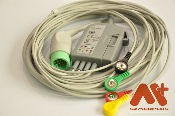 Control físico compatible con el ECG Cable de tronco 4 de plomo - 11111-000020