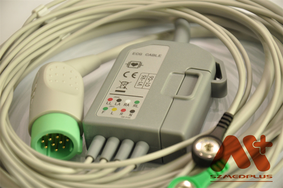 Control físico compatible con el ECG Cable de tronco 4 de plomo - 11111-000020