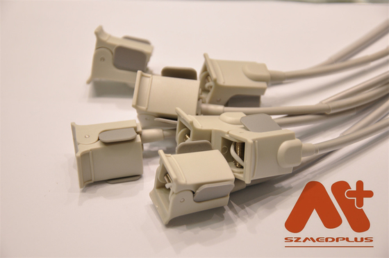 Sensor pediátrico del clip SpO2 del finger de ISO13485 szmedplus 1864 para Pronto-7