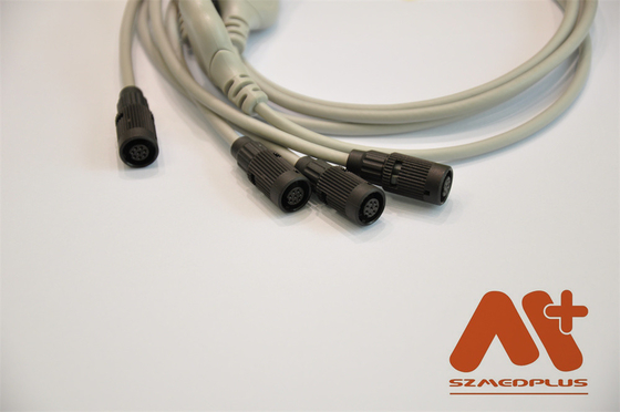 Cable de ECG Holter de plomo compatible con Valenta Mn-08 7