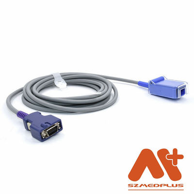 Cable de extensión médico del oxímetro del pulso del cable de extensión de Nellcor del CE DOC-10 Nellcor