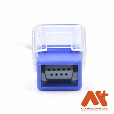 Cable Philips M1943NL TPU médico del adaptador de Oximax 8 Pin To DB9 SpO2